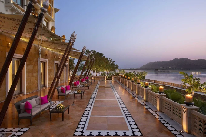 The Leela Jaipur is the best destination wedding location in Udaipur